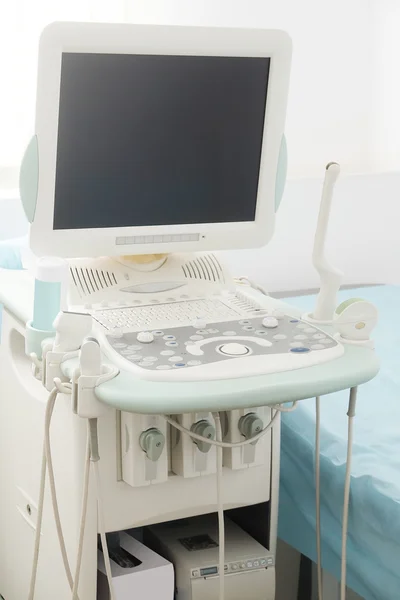 Room with ultrasound diagnostic equipment