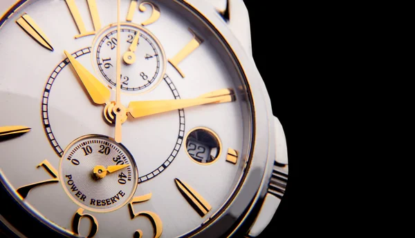 Luxury white gold watch swiss made